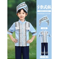 Minority Ethnic Costume Boys Children Male Miao Ethnic Strong Ethnic Costume Ethnic Family Yao Ethni
