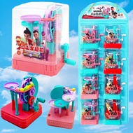 Children Educational Creative Candy Toys Hand-Cranked Rotating Roller Coaster Track Sugar Machine Lo