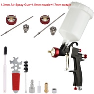 Spray Gun LVLP 1.3/1.5/1.7mm Nozzle Kit Professional Airbrush R500 Paint Spray Gun for painting repa