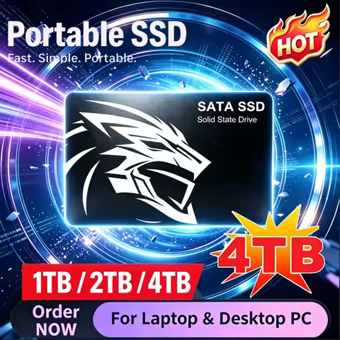 2.5" SATA III SSD Hard Disk 500GB 1TB 2TB 4TB Internal Solid State Drive Replace HDD for Desktop Lap
