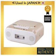 Toshiba TY-CDM1-C (Beige) CD Radio Cassette Recorder with Wide FM Pre-Owned GentlyUsed GoodCondition