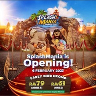 [OPENING PROMO] Splash Mania Gamuda Cove Waterpark Ticket