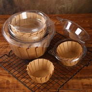 Basque Oil Paper Basque Paper Tray 13/17/20/27cm/Cheesecake Oil Paper Baking Dessert Oil-Proof Wrapp