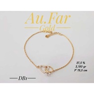 Fashion Accessories Women's Fashion Jewelry Bracelet Gold Grade 375