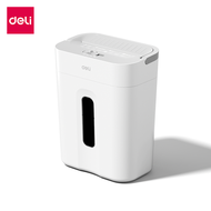 Deli เครื่องทำลายกระดาษ เครื่องทำลายเอกสาร A4 ใช้งานต่อเนื่อง 5 นาที 8แผ่น 15ลิตร Paper Shredder