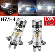 ABETTERIC H4 H7 Hot Super Bright 100W White Light