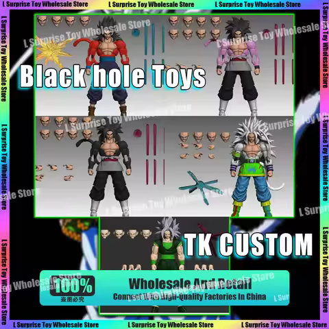 Black hole Toys TK CUSTOM Dragon Ball Z Super Saiyan 5 SSJ 4 Son Goku Son Gohan Xicor Anime Action F