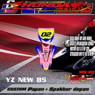START NUMBER BOARD STICKER AND FRONT REAR FENDER RMZ.KLX KTM YZ VEGA NEWEST BGS YZ NEW 85