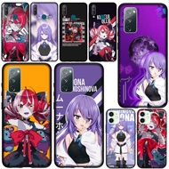 Casing Huawei Nova 3i 3 5t 2i 2 Lite Nova3I Nova5T Nova2i Phone Cover C-MA50 Hololive anime Accessories Kureiji Ollie Moona Hoshinova Soft Silicone Case Black Fashion