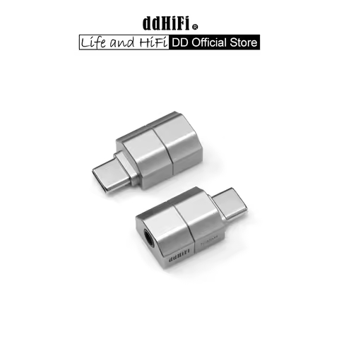 DD ddHiFi TC35M2 Full-Featured USB-C to 3.5mm DAC & AMP Adapter 2nd Gen with Stand-Alone Chips for D