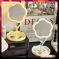 Cute 360 Degree Rotating Removable Makeup Mirror - FLOWER DESK MIRROR - CODE: GUONG TRANG DIEM 9