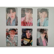 GOING SEVENTEEN MAGAZINE PHOTOCARD WHITE VERSION