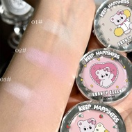 Cappuvini Highlight Single Color Highlight Powder Matte Brightening Makeup Contouring Q3d7