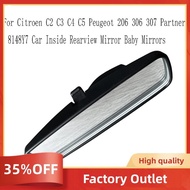 8148Y7 Car Inside Rearview Mirror Baby Mirrors for  C2 C3 C4 C5  206 306 307 Partner