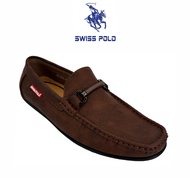 SWISS POLO SPP-1723 Original Men Casual Formal Lifestyle SlipOn Shoes/Kasut Kasual Formal Sarung Lel