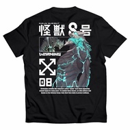 KATUN Bosgo ANIME T-Shirt Kaiju No.8 Kafka Hibino 01KN8 Anime Cotton 24s Shirt - Anime T-Shirt - Ani