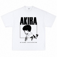 Tshirt Retro Anime Vintage Akira Otomo Katsuhiro Neo Baju White Combed Premium 24s Men and Wanita