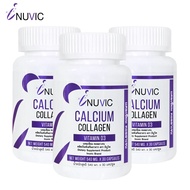 [แพ็ค 3 ขวด] แคลเซียมคอลลาเจน อินูวิค Calcium Collagen Inuvic แคลเซียม คอลลาเจน แคลเซียมพลัส คอลลาเจ