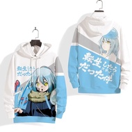 2025 อนิเมะใหม่ That Time I Got Reincarnated As A Slime Rimuru Tempest เสื้อฮู้ดคอสเพลย์ เสื้อกันหนา