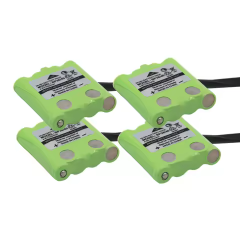 4 Pack NI-MH Battery Replacement For Uniden Radio BP-38 BP-40 BT-1013 4.8V 700mAh For MOTOROLA TLKR 