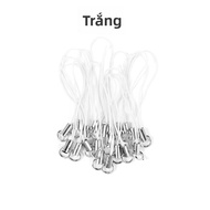 Số Lượng Lớn Gói Dây Lariat Dây Đeo Dây Tôm Hùm Khóa Móc Khóa Móc 20/50/100 Viên Dây Polyurethane Mó