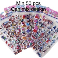 Local Seller 3D sticker For Goodie Bag Children Day Birthday Gift