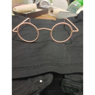 Healing red copper glasses