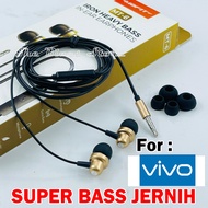 Headset EXTRA BASS MANTAP Mofit MT-6 For Vivo Y93 Y91 Y81 Y58 Y56 Y50 Y36 Y36 5G Y35 Y33s Y30 Y29 Y2