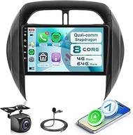 8-Core 4G+64G Qual-comm Snapdragon chip Car Radio for Toyota RAV4 RAV 4 2003 2004 2005, Rimoody Car 