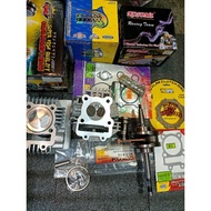 COMBO BRAND RANDOM  10 IN1SET RACING KRISS110 65MM JET4MM RACING BLOCK +HEAD 26/30+BLOCK BOIF+CLUTCH