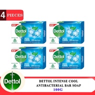 DETTOL Intense Cool Antibacterial Bar Soap 100g