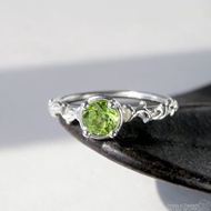 橄欖石 戒指 / Peridot Botanical Ring l