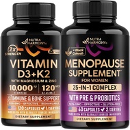 Supplement、Health Supplement NUTRAHONYVitaminD3K2Capsules&Menopause