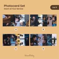Doom at Your Service Unofficial Photocard Vol 11-15 - Seo In Guk, Park Bo Young, Lee Soo Hyuk, Shin 