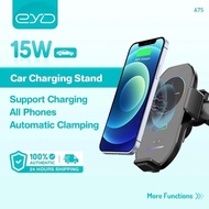 Ready EYD A7S Car Wireless Charger Car Holder 15W Fast Magnetic Car Charger Wireless Bottom