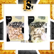 Dogaholic Milky Chew Knotted Bone - 7/15 pcs bone