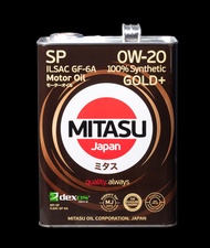 Mitasu MJ-P02 GOLD Plus SP 0W-20 ILSAC GF-6A 100% Synthetic