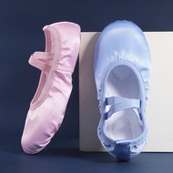 Silk kids ballet shoes/Cat paw shoes/Body dance shoes/Soft-soled shoes/girls' Cat paw shoes