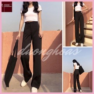 Quần Ống Suông Chất Cát Co Dãn Phong Cách Hàn Quốc 008 Linh Chi store 88