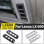 For 2022 2023 2024 Lexus Lx600 LX500D Air Conditioning Vent Decoration Protective Sticker LX 600 Interior Accessories Tuning