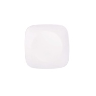 Corelle plate, 22.5cm wide, break-resistant, lightweight, winter frost white, square medium plate, J