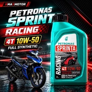 Petronas Sprinta Racing Es 10W50 Synthetic Motorcycle Engine Oil 1L Minyak Hitam Petronas Motor 4T 1