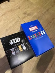 Cleverin X Star Wars & Marvel Bearbrick Be@rbrick 盲盒 蜘蛛俠 黑豹 美隊 空氣清新 Starwars 200% 400% 黑武士 白兵 C3PO s