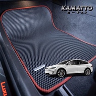 Kamatto Classic Tesla Model X 6-Seater 2015 - Present Car Floor Mat and Carpet