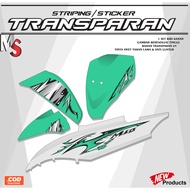 Sticker Transparent Mio J Varky V4 MS001 Striping Mio GT Transparent MS