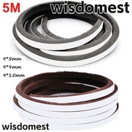 WISDOMEST 5M Sealing Strip Home Gadgets Tape Door Strip Self Adhesive