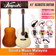 Kapok 41" inch / 41 " inch Acoustic Guitar Complete Package / Yamaha F310