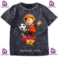 Boboiboy Children's WASHED Shirts BOBOIBOY BOBOI BOY GALAXY Children's Tops PREMIUM Material