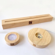 | 加購燈座 |  LED三色燈 可調強弱 實木底座 可加購雷射雕刻