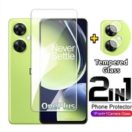 2IN1 Screen Protector Glass Film For OnePlus Nord CE 4 3 2 Lite 4Lite 3Lite 2Lite 1+ Nord CE4 CE3 CE